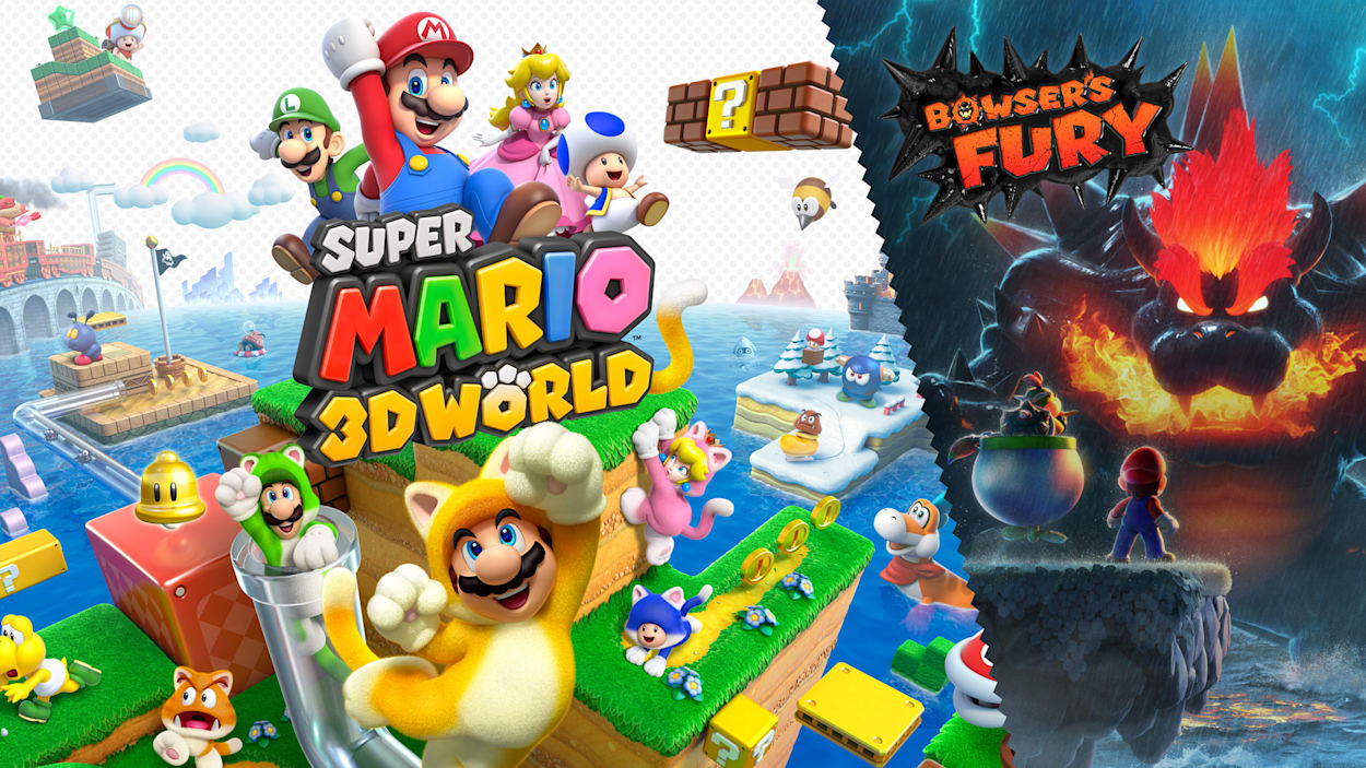 Super Mario 3D World + Bowser’s Fury Switch NSP XCI