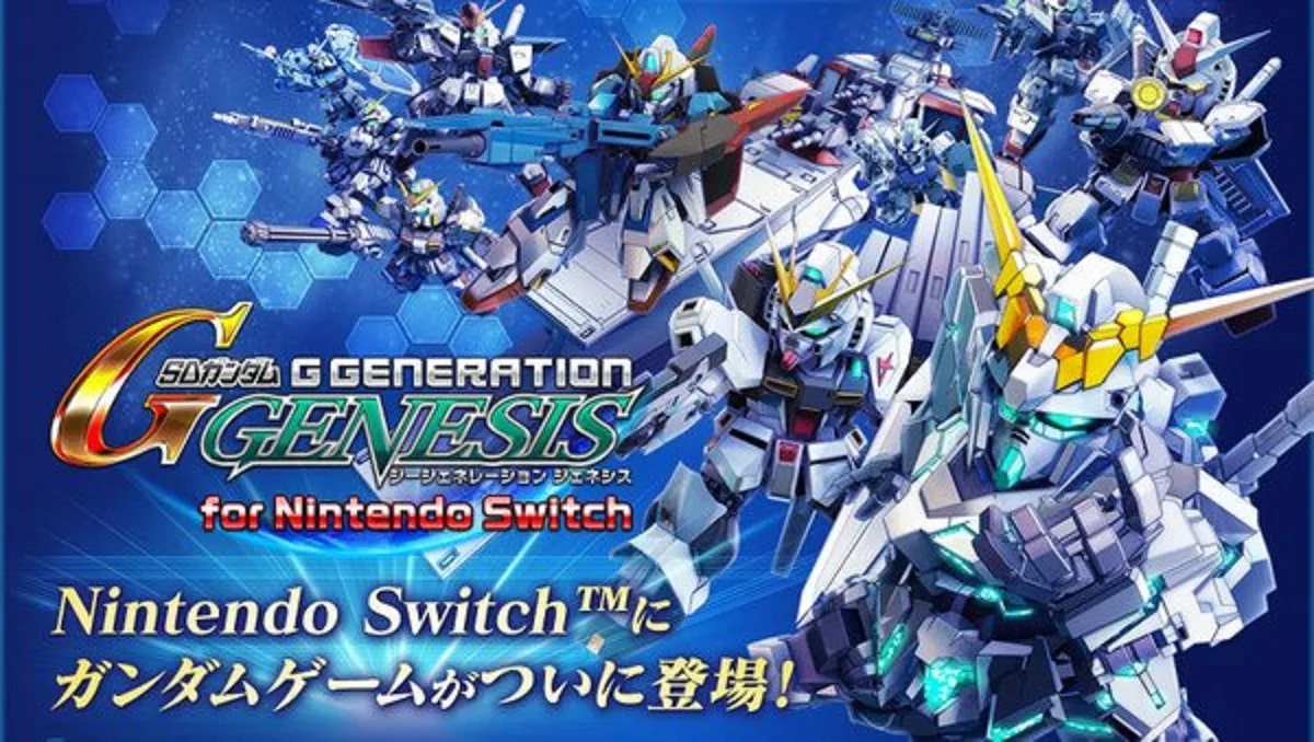 SD Gundam G Generation Genesis for Nintendo Switch NSP XCI