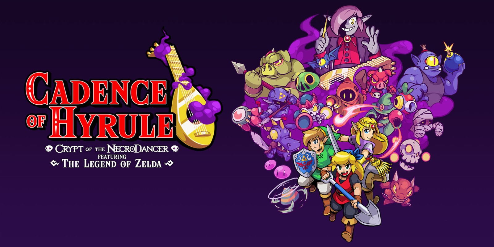 Cadence of Hyrule: Crypt of the NecroDancer Featuring The Legend of Zelda Switch NSP XCI