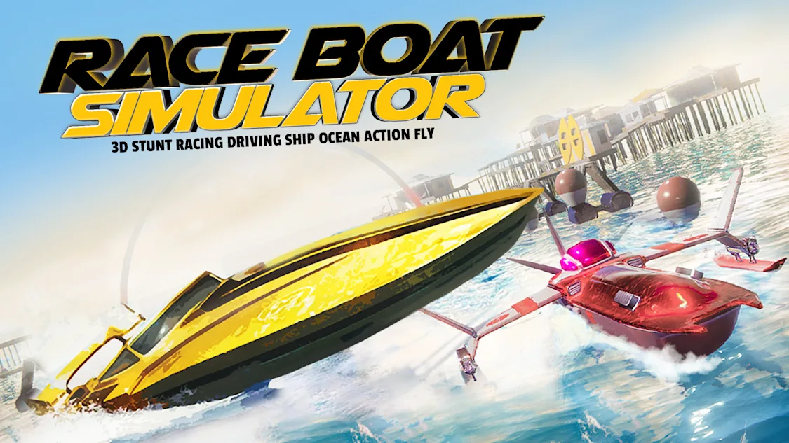 Race Boat Simulator – 3D Stunt Racing Driving Ship in Ocean Switch NSP