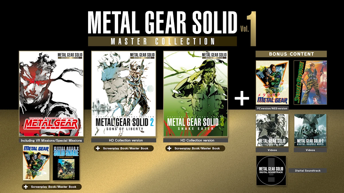 Metal Gear Solid – Master Collection Vol.1 Switch NSP XCI