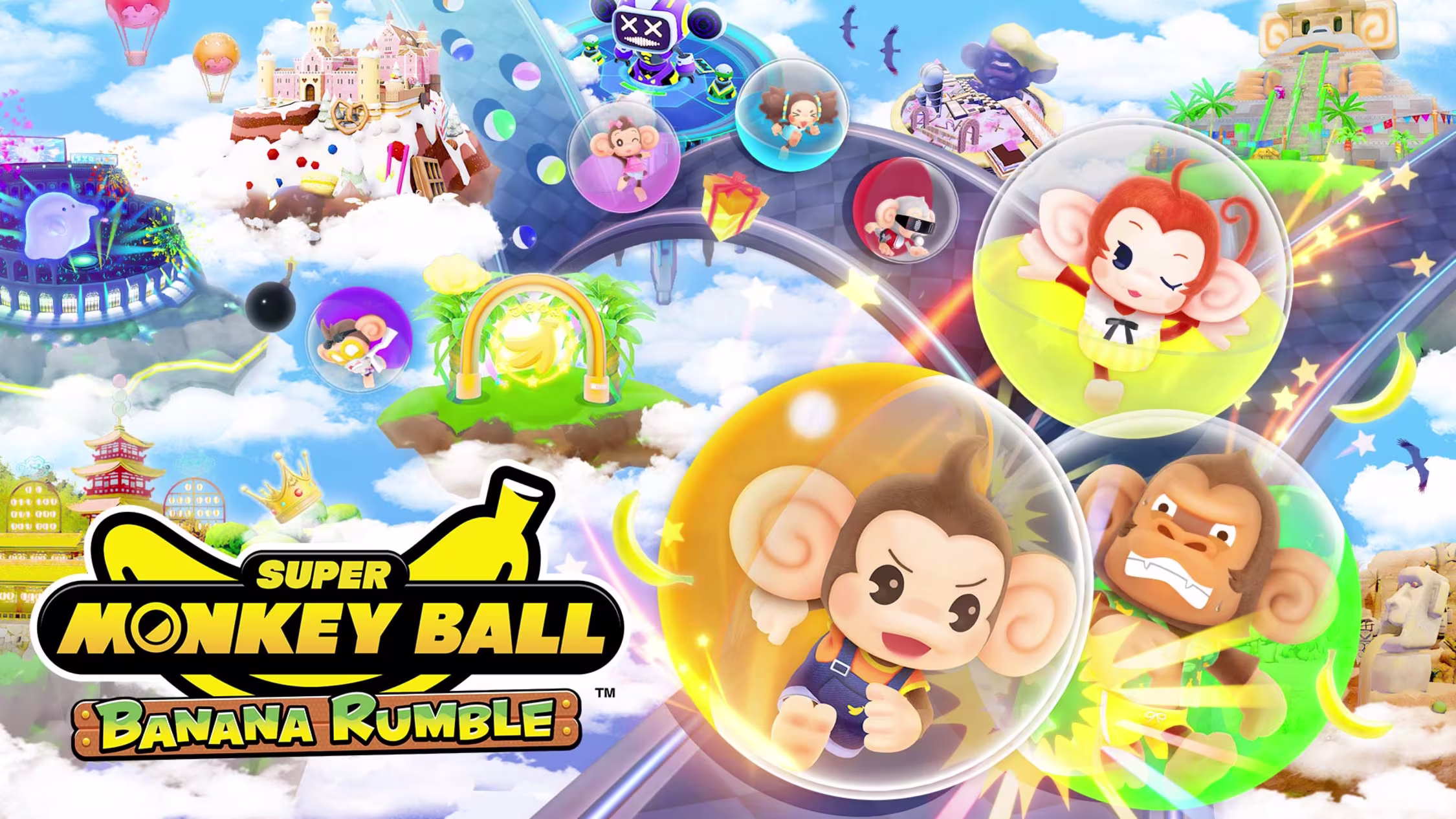 Super Monkey Ball Banana Rumble Switch NSP XCI