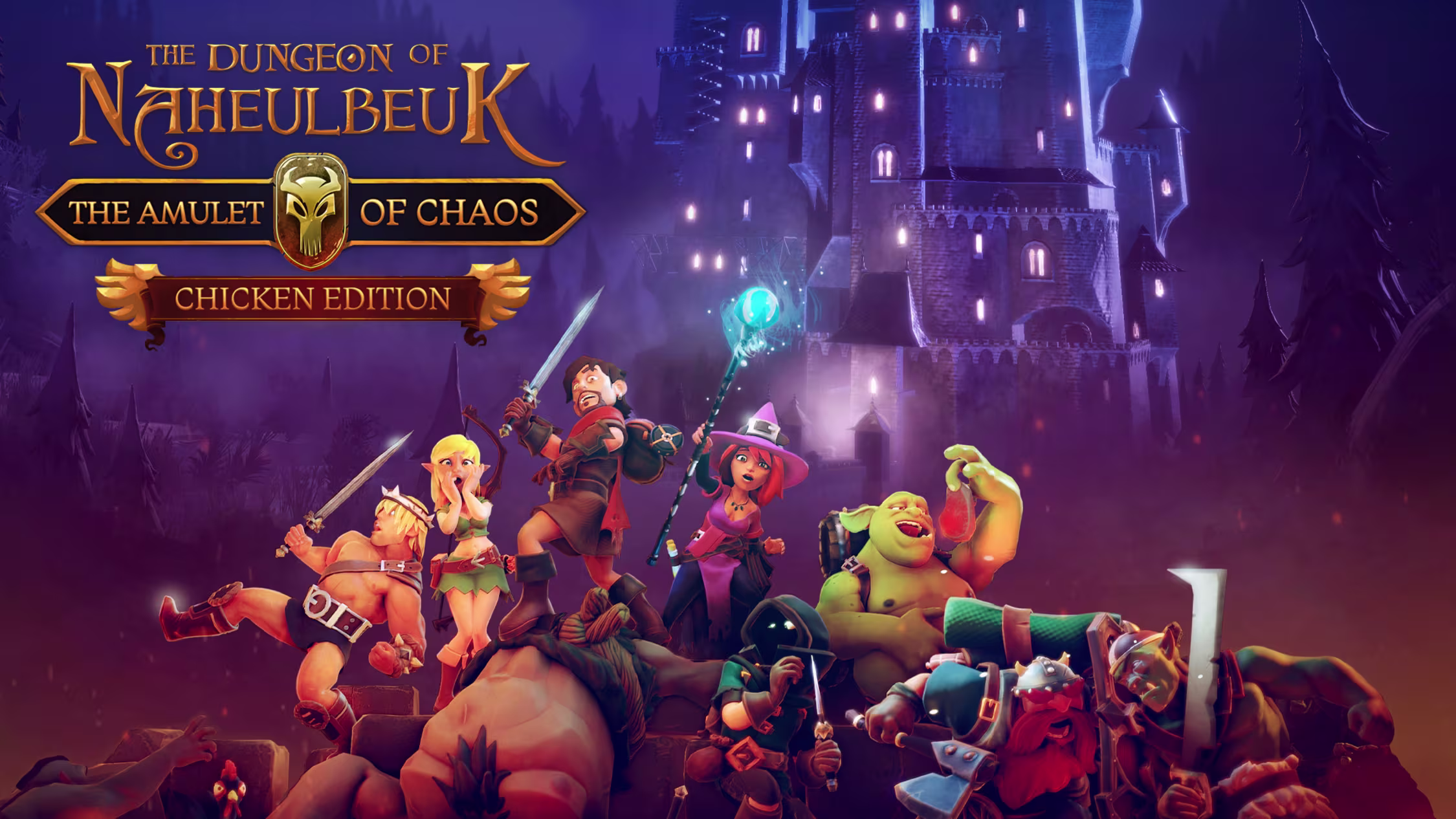 The Dungeon of Naheulbeuk: The Amulet of Chaos – Chicken Edition Switch NSP